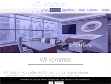 Tablet Screenshot of elektro-rehrl.de